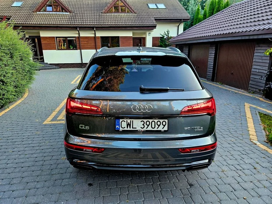 Audi Q5 Bezwypadkowe, 2x s-line, Black Optics Package,Daytona Grey – zdjęcie 7