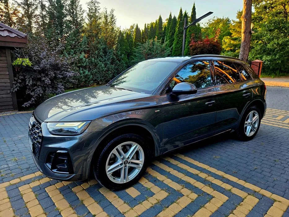 Audi Q5 Bezwypadkowe, 2x s-line, Black Optics Package,Daytona Grey – zdjęcie 2