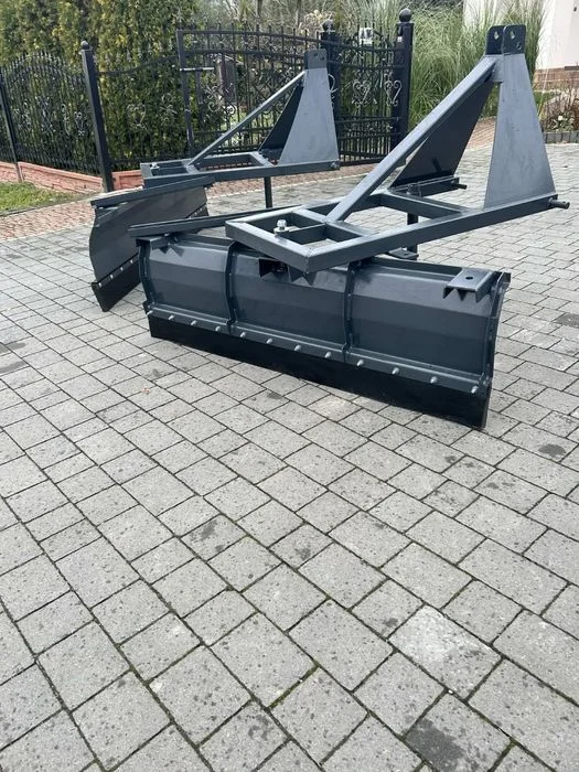 Pług do śniegu Obrotowy na tył ciągnika/ Mini traktorka Spych śnieżny – zdjęcie 8