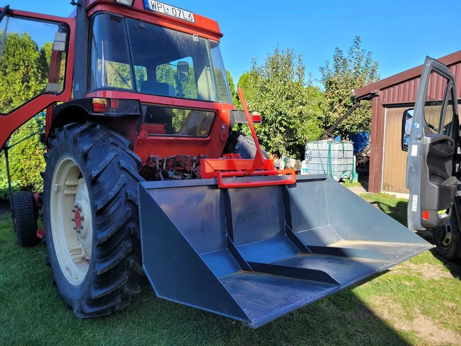 Łycha łyżka do materiałów sypkich na tył z KIPREM kiper szufla DOWÓZ – zdjęcie 6