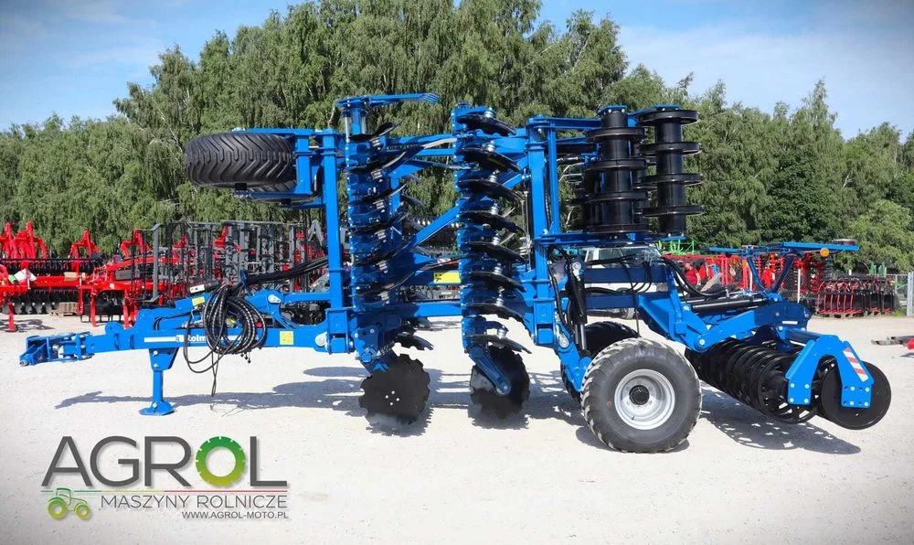 Brona talerzowa ciągana AGRIMET MULTICAT 5m Rolmako U652 4 6 8m – zdjęcie 5