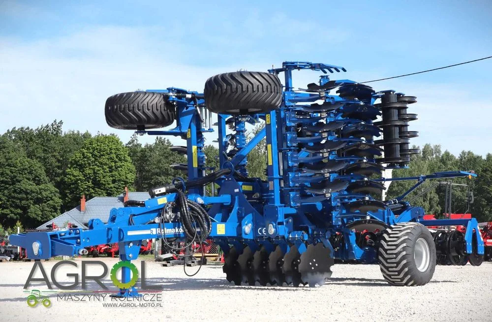 Brona talerzowa ciągana AGRIMET MULTICAT 5m Rolmako U652 4 6 8m – zdjęcie 7
