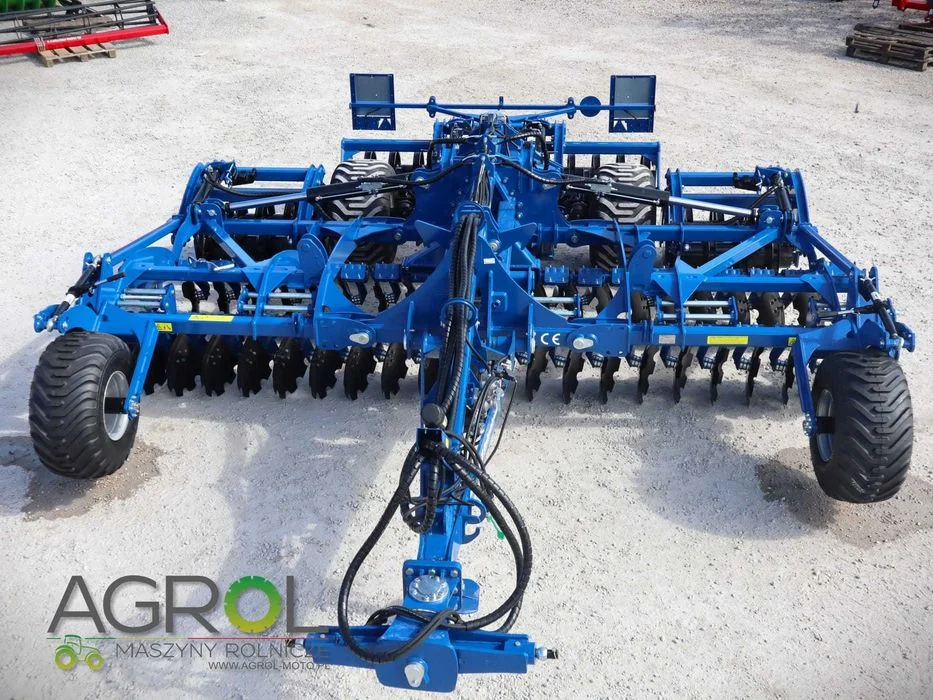 Brona talerzowa ciągana AGRIMET MULTICAT 5m Rolmako U652 4 6 8m – zdjęcie 6