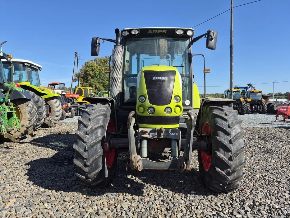 Claas Ares 557 ATX 104 KM John Deere Quadrishift 4x4 Klimatyzacja Rewers WOM 540 1000 TUZ Sprowadzony Francja Dokumenty Leasing Transport Tur możliwy – zdjęcie 6