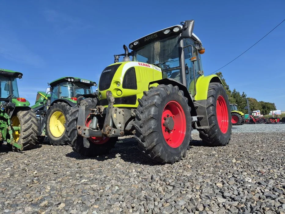 Claas Ares 557 ATX 104 KM John Deere Quadrishift 4x4 Klimatyzacja Rewers WOM 540 1000 TUZ Sprowadzony Francja Dokumenty Leasing Transport Tur możliwy – zdjęcie 5