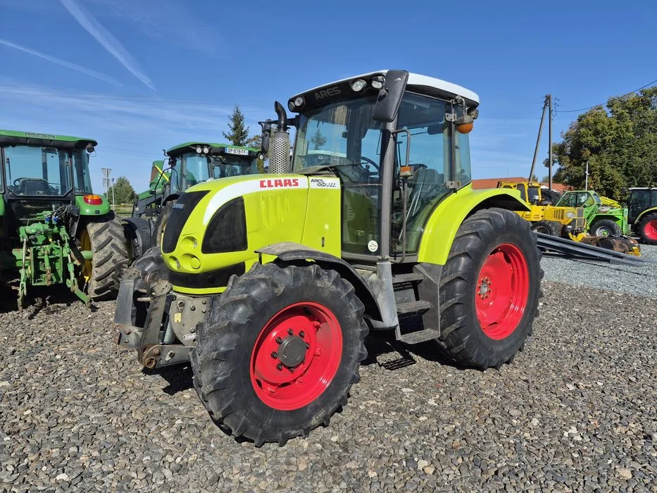 Claas Ares 557 ATX 104 KM John Deere Quadrishift 4x4 Klimatyzacja Rewers WOM 540 1000 TUZ Sprowadzony Francja Dokumenty Leasing Transport Tur możliwy