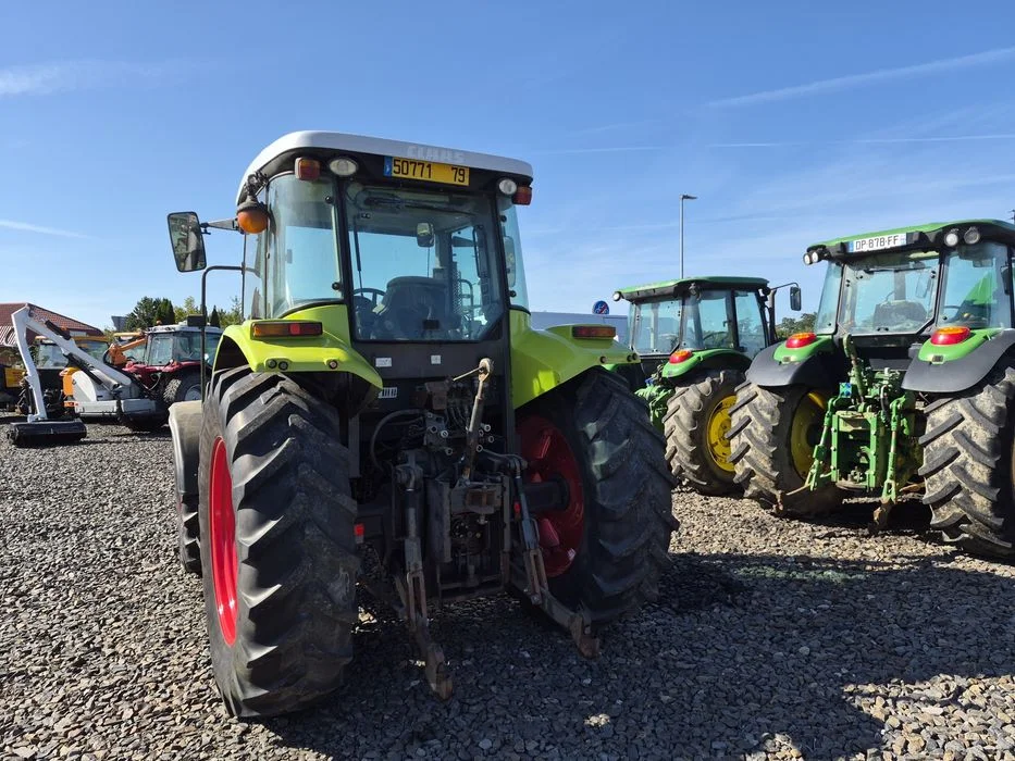 Claas Ares 557 ATX 104 KM John Deere Quadrishift 4x4 Klimatyzacja Rewers WOM 540 1000 TUZ Sprowadzony Francja Dokumenty Leasing Transport Tur możliwy – zdjęcie 4