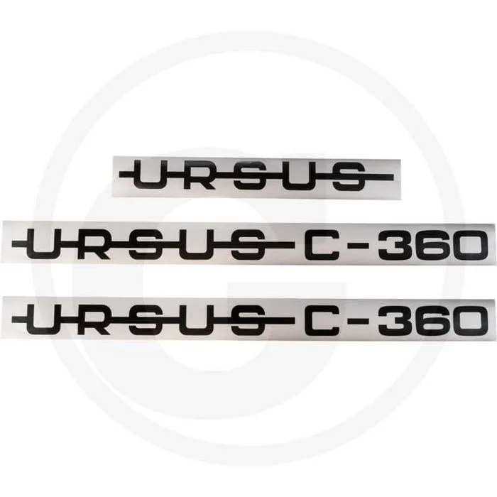 Naklejka na maskę Ursus C-360