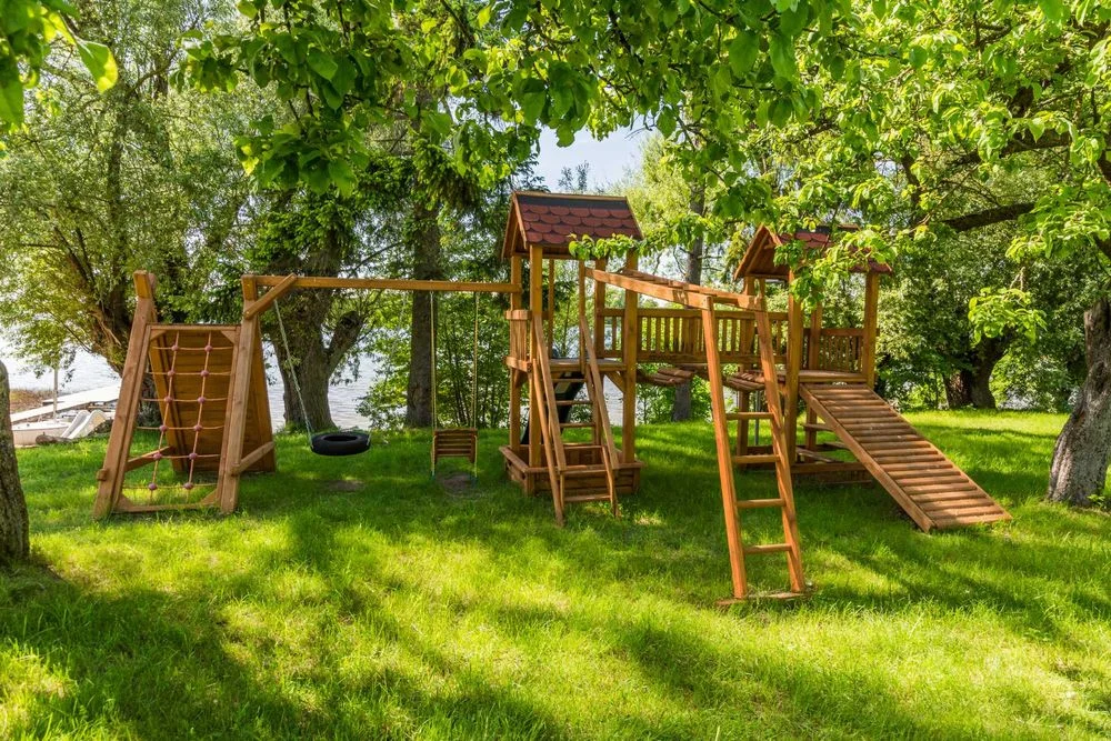 Domek nad jeziorem na Wzgórzu, Mazury jezioro wakacje 55m do wody. – zdjęcie 10