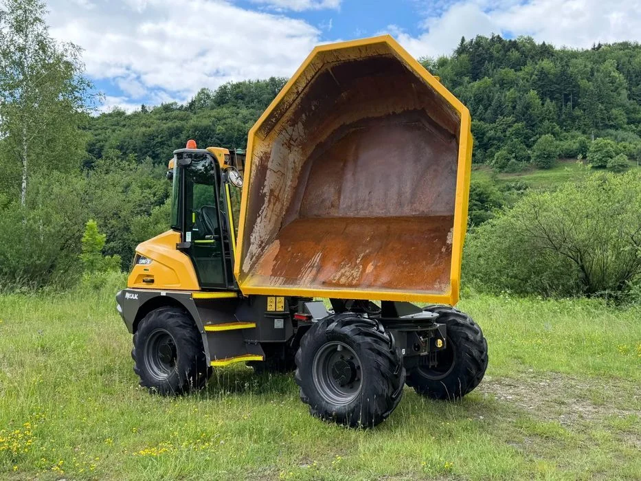 Terex MECALAC 6sMDX Wozidło Budowlane Rolnicze Kabina Pełna Wózek z Obrotową Kolebą. 6 ton ładowność. 4x4. Smarowanie centralne. KLIMA. Silnik Perkins. 4 cylindry. 675mtg. 2020 rok. Kamera z wielkim E – zdjęcie 3