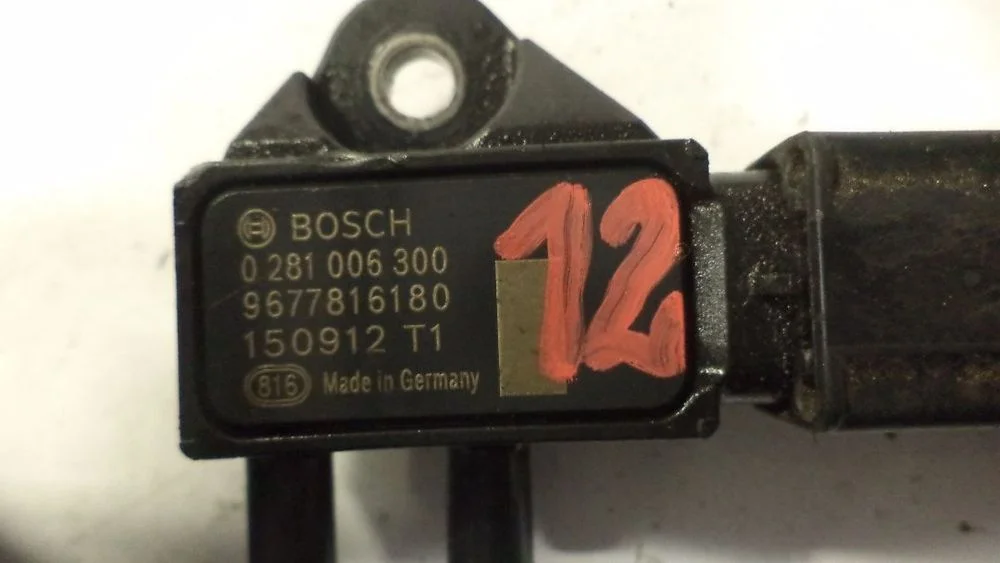 Czujnik Ciśnienia Spalin Dpf Peugeot 9677816180