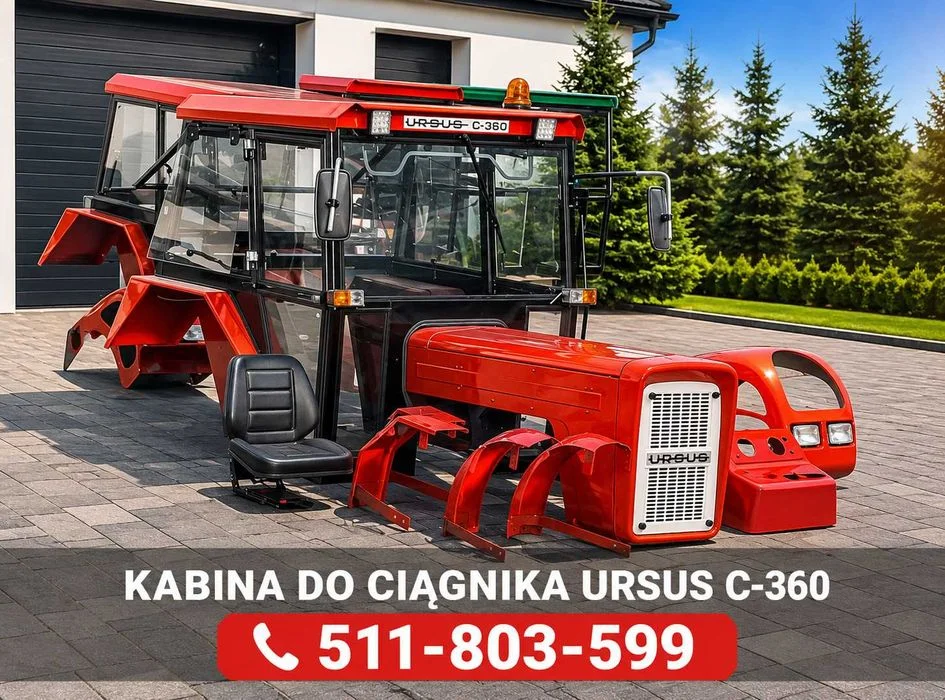 Kabina kombajn Bizon ZO56 c360 c330
