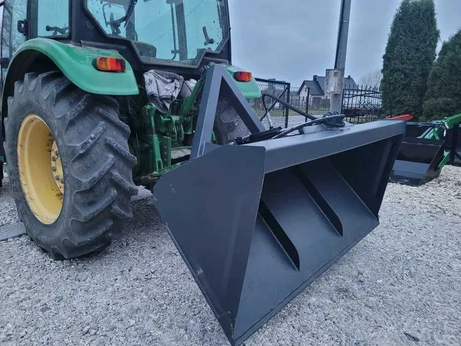 Łyżka/ łycha na tył ciągnika/ przedni TUZ z KIPREM HYDRAULICZNYM dowóz – zdjęcie 4