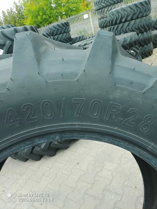 Opona 420/70R28 TA-110 TL 133D Petlas - szerszy zamiennik rozmiaru 14.9R28 lub 380/85R28 – zdjęcie 2