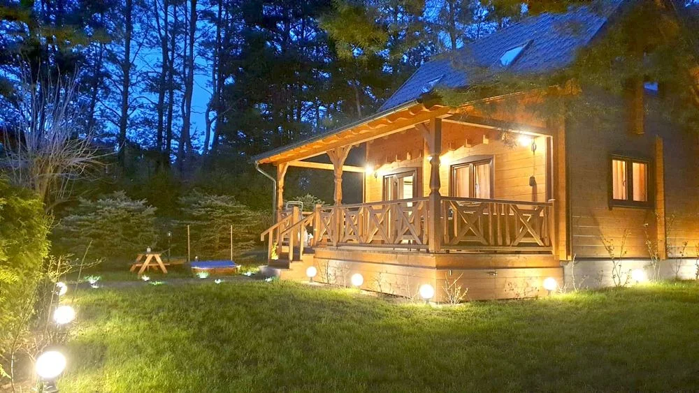 Domek Mazury,jezioro Wersminia 8os na wyłączność, SUP, plac zabaw,plaża,ryby – zdjęcie 3