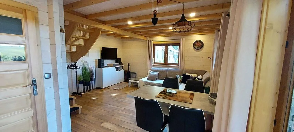 Domek Mazury,jezioro Wersminia 8os na wyłączność, SUP, plac zabaw,plaża,ryby – zdjęcie 8