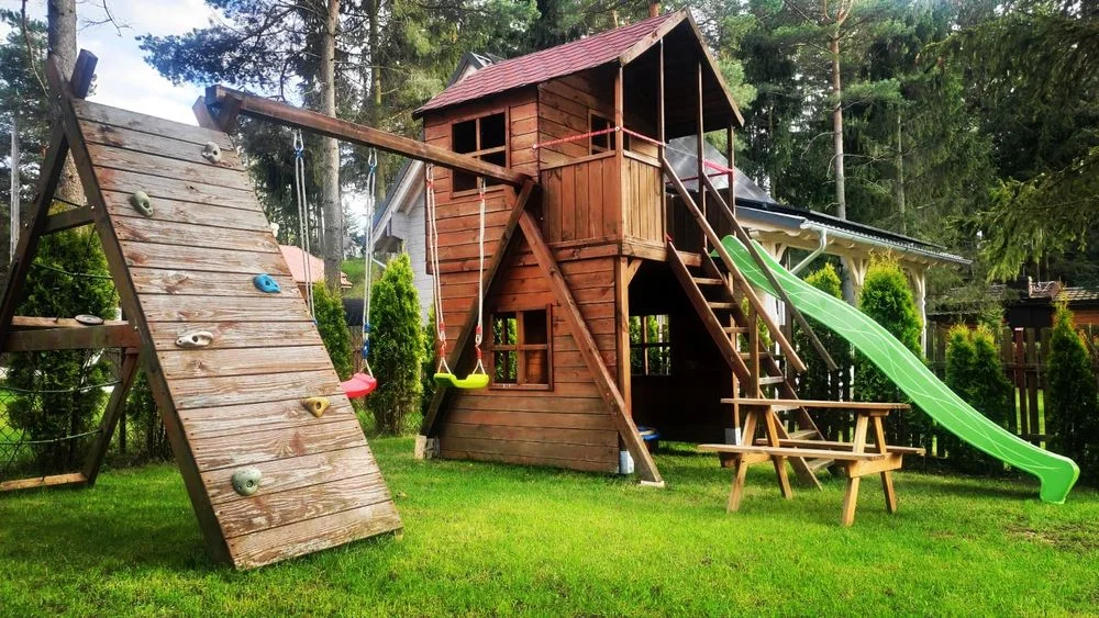 Domek Mazury,jezioro Wersminia 8os na wyłączność, SUP, plac zabaw,plaża,ryby – zdjęcie 2