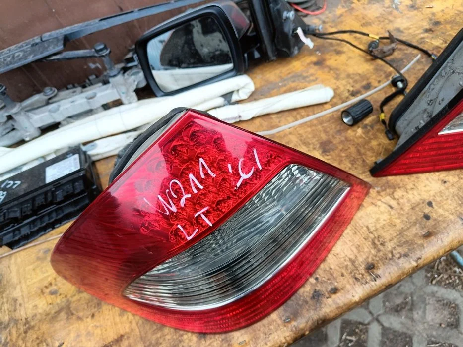 Lampy tył Mercedes Benz w211 Sedan LIFT LCI LED Stan bdb Wysyłka – zdjęcie 7