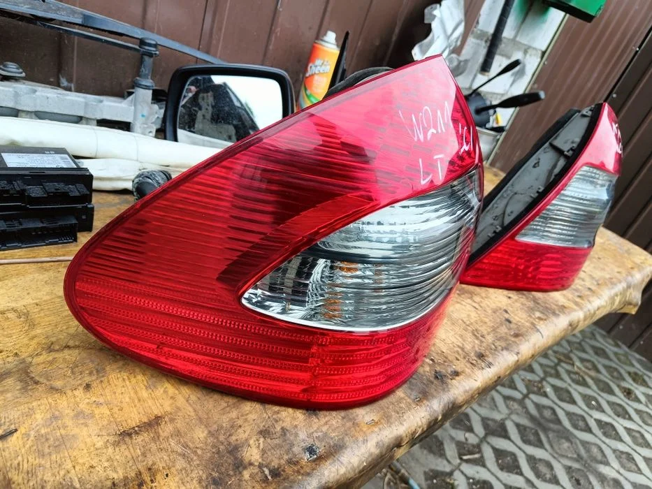 Lampy tył Mercedes Benz w211 Sedan LIFT LCI LED Stan bdb Wysyłka – zdjęcie 6