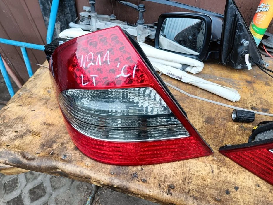 Lampy tył Mercedes Benz w211 Sedan LIFT LCI LED Stan bdb Wysyłka – zdjęcie 5