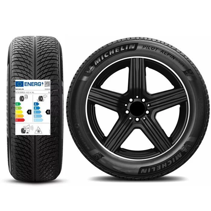 Pasuje do Mercedes GLS 21" koła zimowe Michelin Alpin 275/50R21