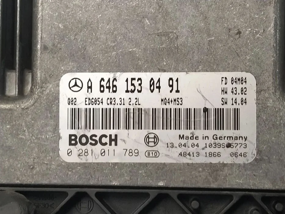 Mercedes Vito Sterownik Komputer Moduł Silnika Oryginał – zdjęcie 4