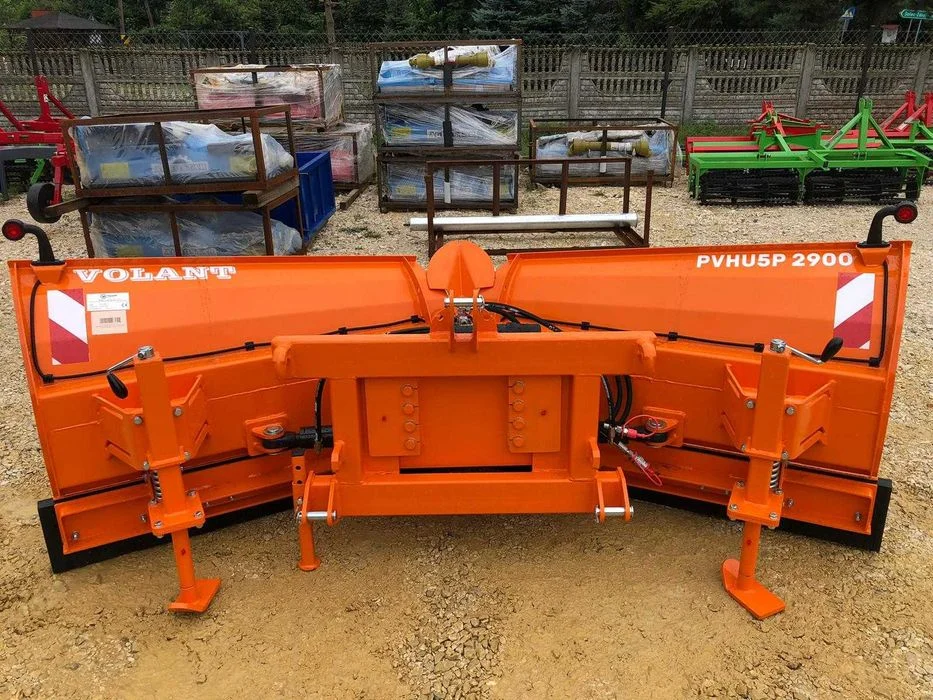 Pług do śniegu strzałka Volant hydrauliczny składany euro tuz 2,5-3,2m – zdjęcie 8