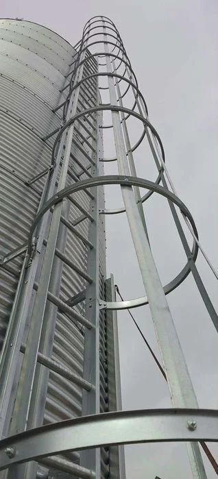 SILOS zbożowy ocynkowany 92 m3 ocynk 600g/m2 z blachy falistej NOWY średnica 3,65m wysokość 10,76m – zdjęcie 5