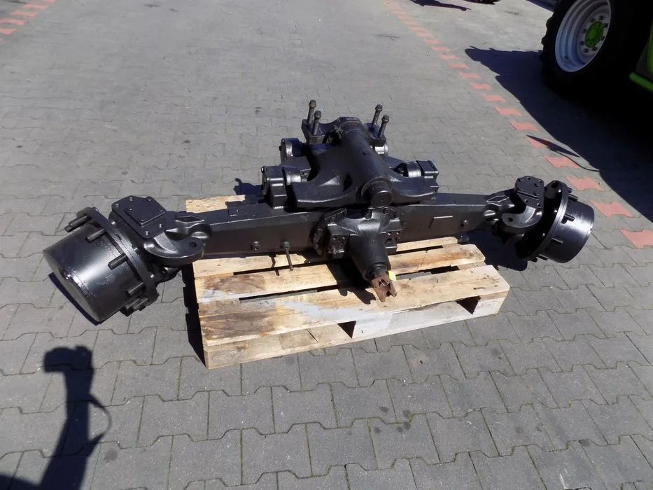 Massey Ferguson 6480 6465 7618 7480 6490 os przednia most miekka amortyzowana wahacz wieszak zwolnica – zdjęcie 3