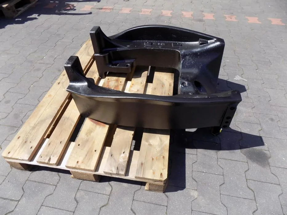 Massey Ferguson 6480 6465 7618 7480 6490 os przednia most miekka amortyzowana wahacz wieszak zwolnica – zdjęcie 8