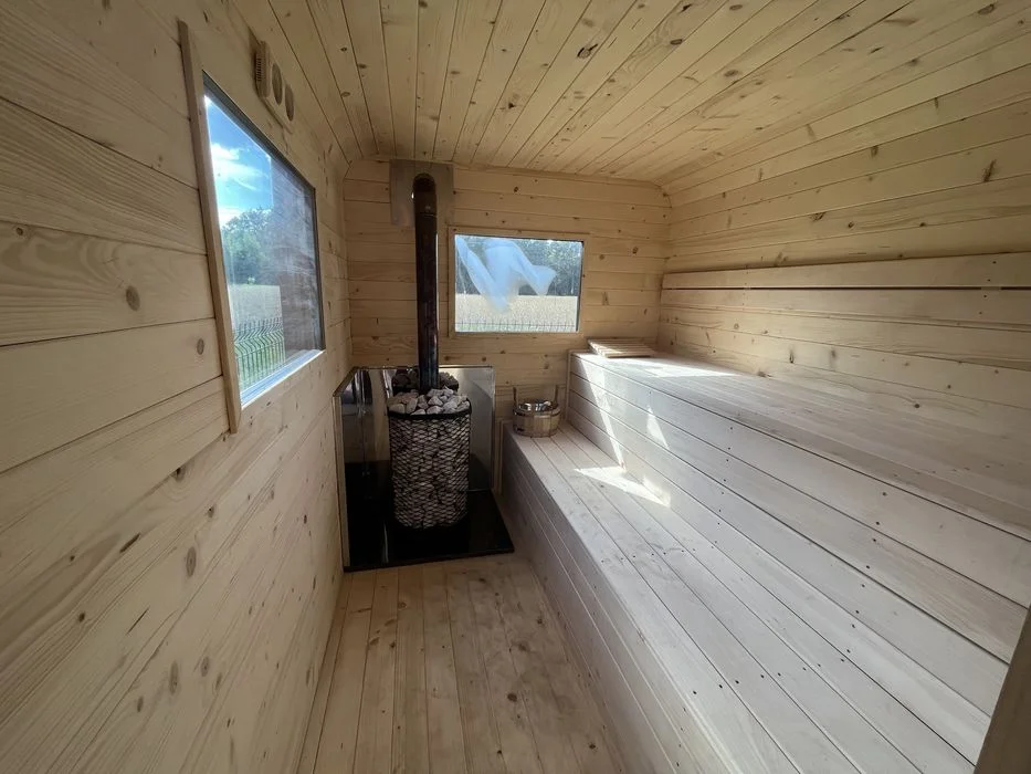 Domek Letniskowy Całoroczny SPA Balia Sauna – zdjęcie 6