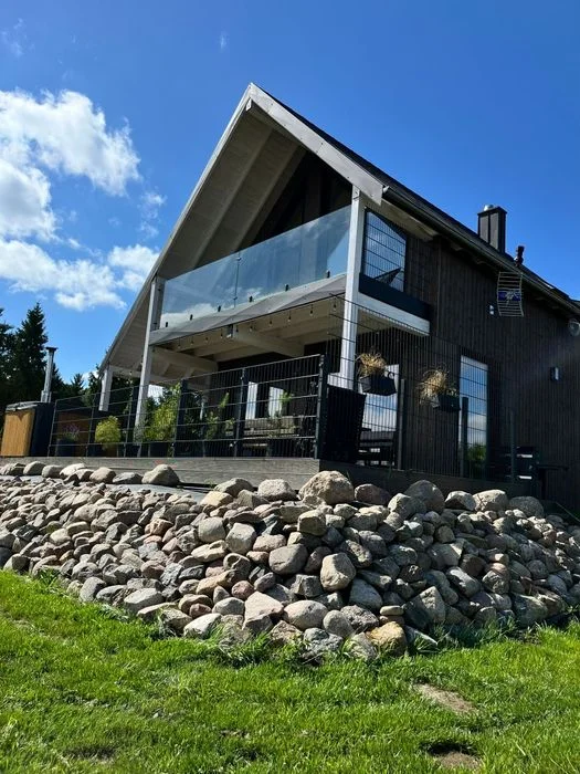 Domek na Kaszubach z balią i sauną nad jeziorem-wolne 23-25.10!