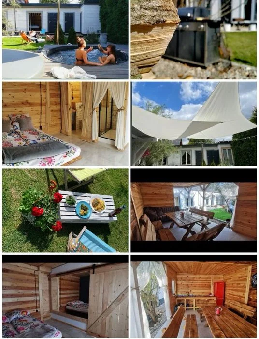 W. Panieńskie domki nad jeziorem jacuzzi sauna 10 osób. Dj muzyka w. kawalerski Wrocław Opole masaże – zdjęcie 8