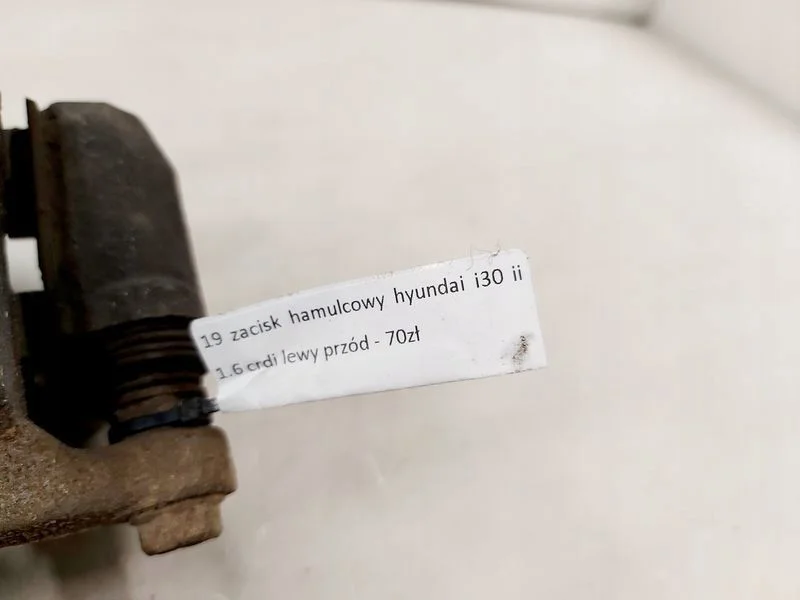 hyundai i30 ii 1.6crdi zacisk hamulcowy lewy przód – zdjęcie 4