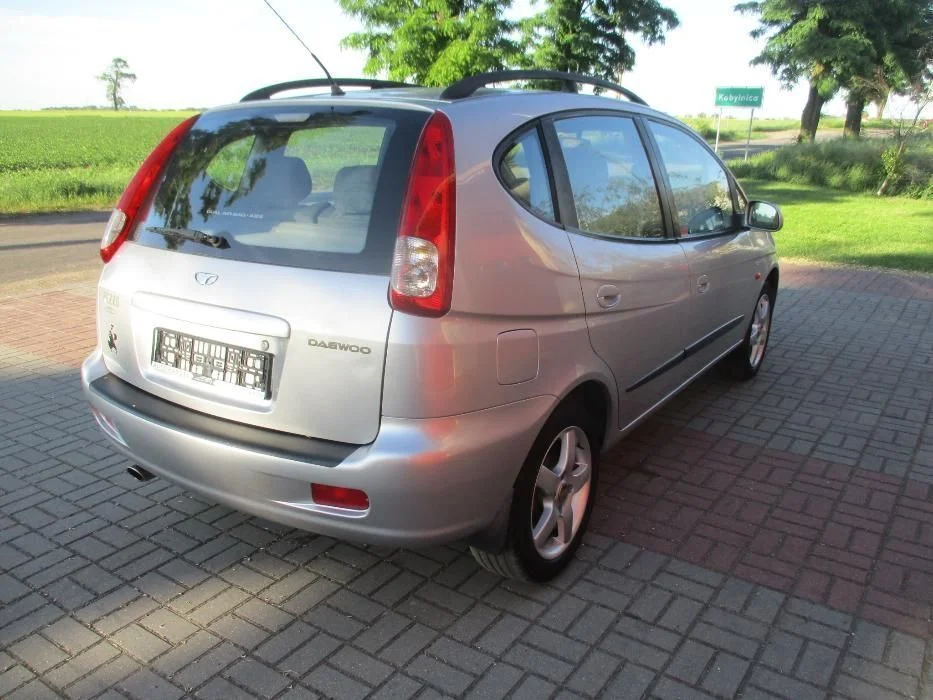 Na części Daewoo Chevrolet Tacuma Rezzo Silnik Skrzynia Maska Zderzak Drzwi Klapa Szyba