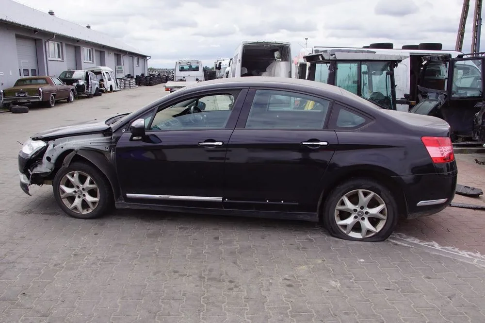Auto na części - Citroen C5 II X7 1.6 HDI 110 KM 9HZ BE4R KTV 2008R Silnik Skrzynia Drzwi Szyba Błotnik Klapa Lampa Deska Kokpit Sterownik Moduł Kierownica Licznik – zdjęcie 7
