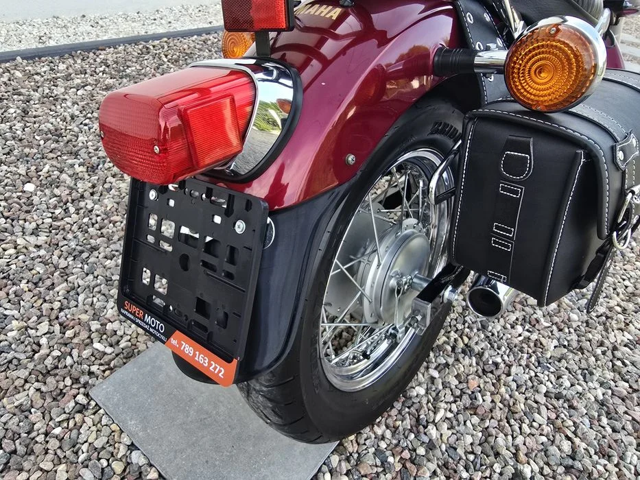 Tylny chlapacz YAMAHA VIRAGO 250/125 i 535 przedłużka błotnika tylnego NOWA oraz chlapacz przedni – zdjęcie 8