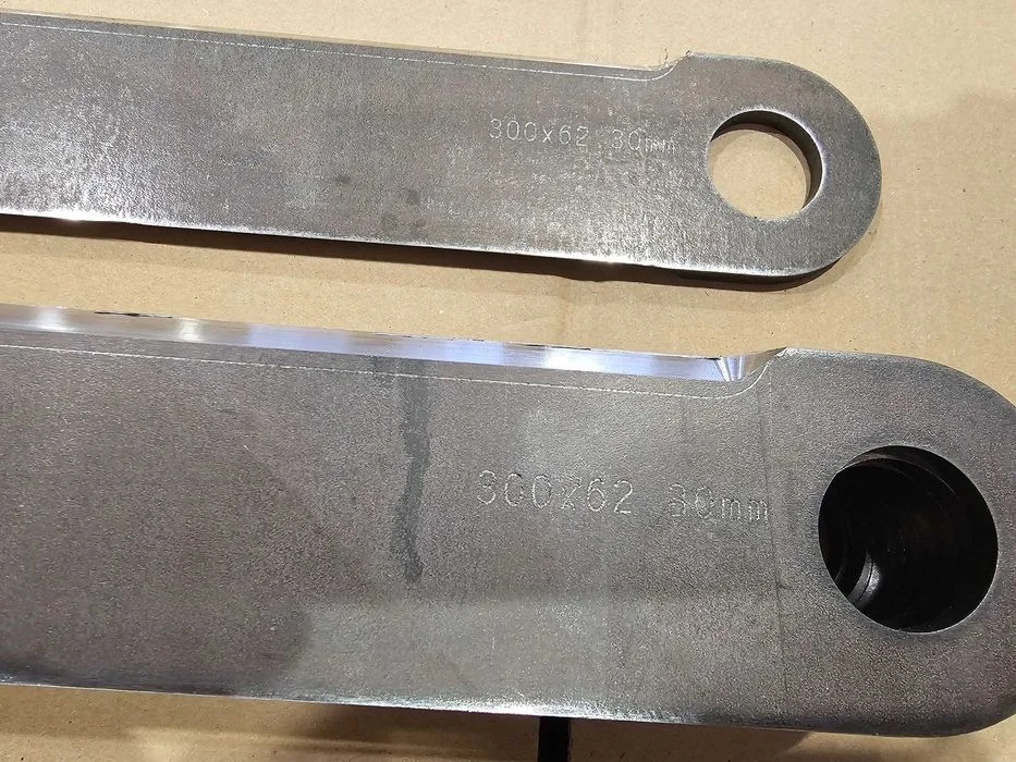 Nóż przystawki 300x62x6 ∅30mm, cały z Hardox 500 – zdjęcie 8
