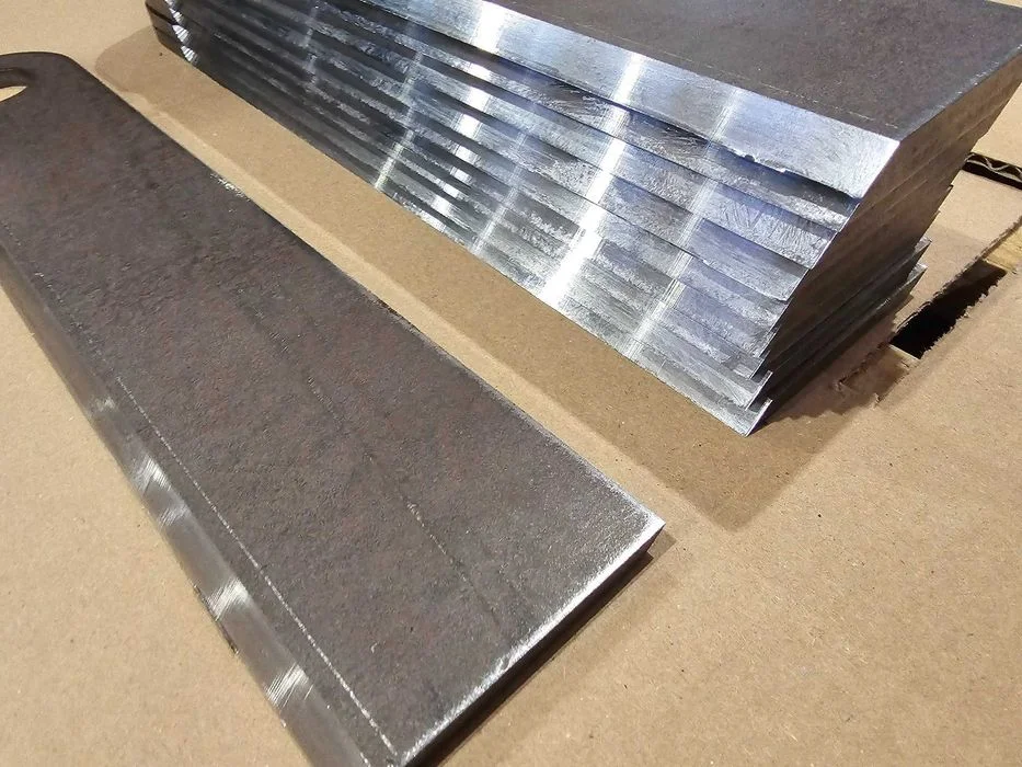 Nóż przystawki 300x62x6 ∅30mm, cały z Hardox 500 – zdjęcie 4