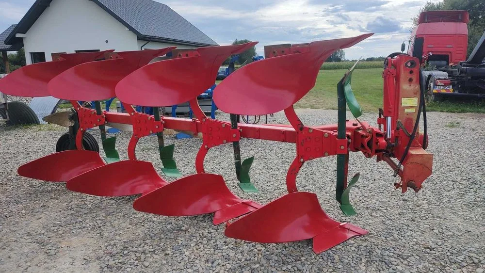 Pług Vogel&Noot 1020 + przedpłużki do kukurydzy + Transport na kole! – zdjęcie 6