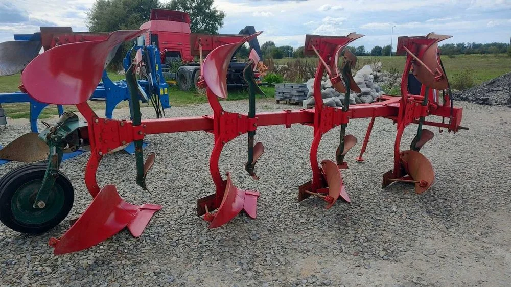Pług Vogel&Noot 1020 + przedpłużki do kukurydzy + Transport na kole! – zdjęcie 8