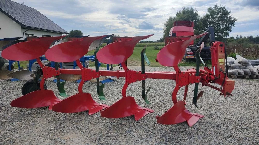 Pług Vogel&Noot 1020 + przedpłużki do kukurydzy + Transport na kole!