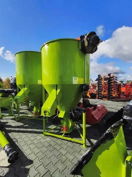 Mieszalnik Pasz Adraf 500kg-2500kg zestaw paszowy waga śrutownik młyn