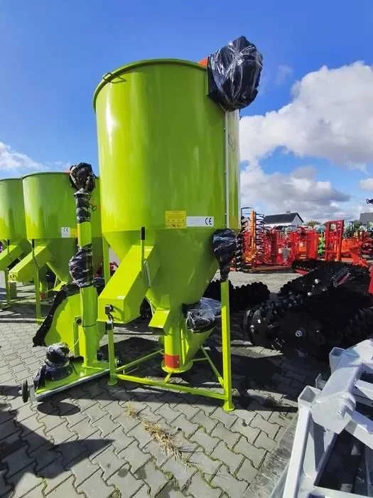Mieszalnik Pasz Adraf 500kg-2500kg zestaw paszowy waga śrutownik młyn – zdjęcie 3