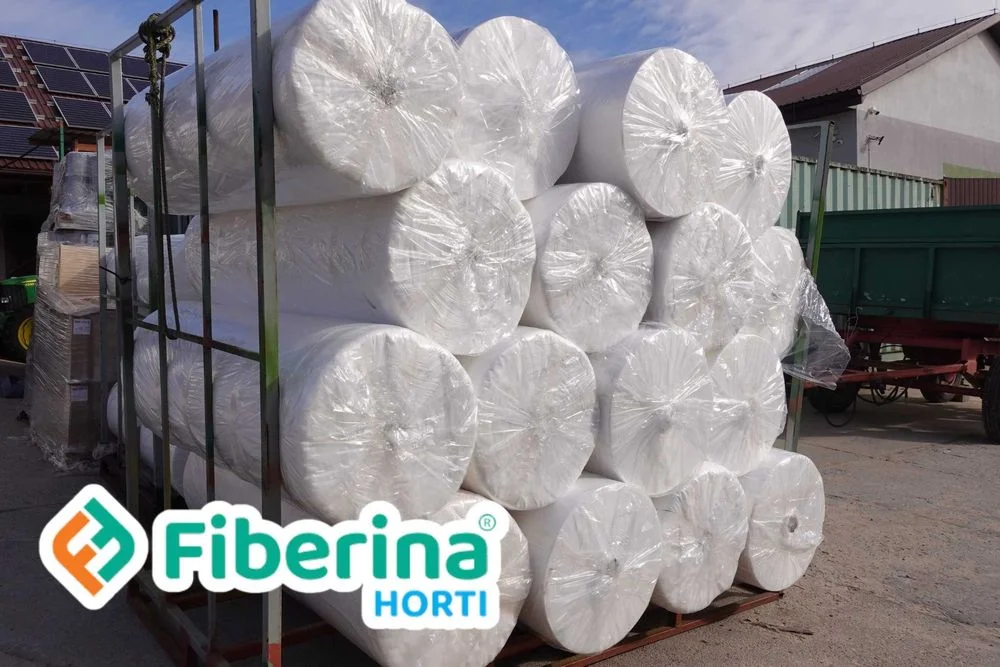 Agrowłóknina Fiberina Biała 23g UV Polska Włóknina okryciowa na truskawki, ziemniaki, ogórki, warzywa – zdjęcie 6