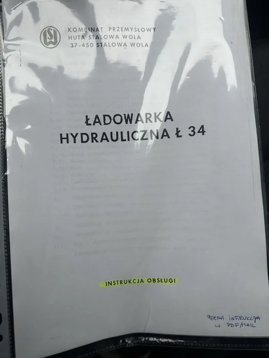 Fadroma ładowarka Ł31 / Ł34 / NIEZNISZCZALNA sprawna 15800 kg silnik jelcz SW680 turbo nowe aku Fv VAT – zdjęcie 2