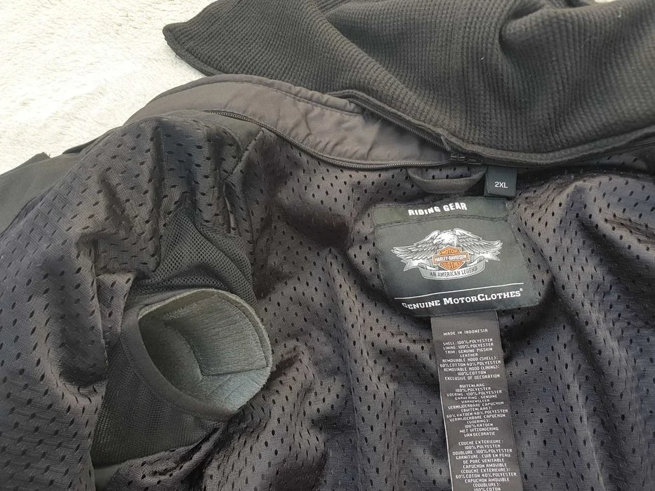 Harley Davidson , rozm 2xl XXL ,letnia kurtka motocyklowa , oryginał – zdjęcie 3