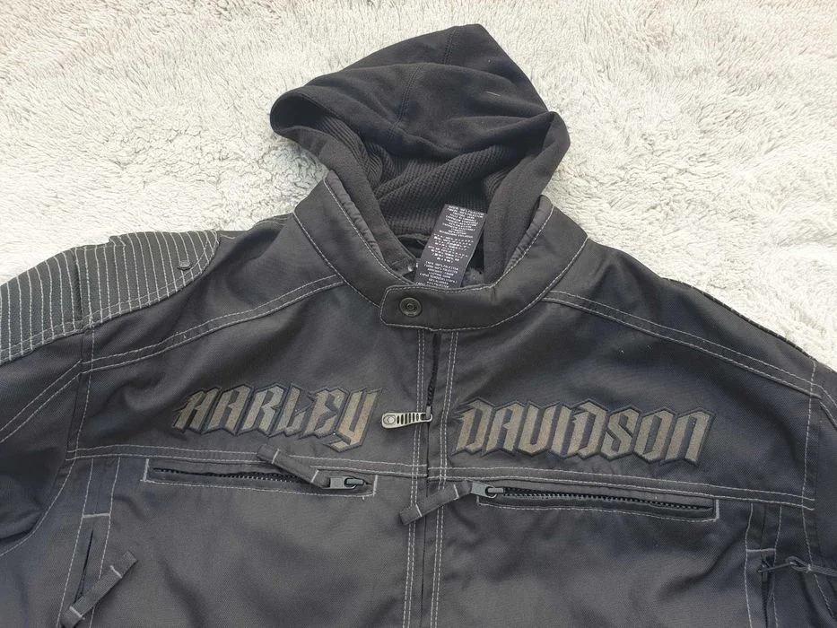Harley Davidson , rozm 2xl XXL ,letnia kurtka motocyklowa , oryginał – zdjęcie 2