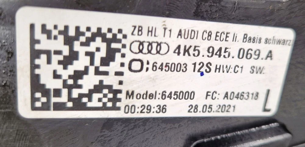 Audi A6 C8 4K sedan lampa tylna tył lewa KOLUMB Jasienica – zdjęcie 11