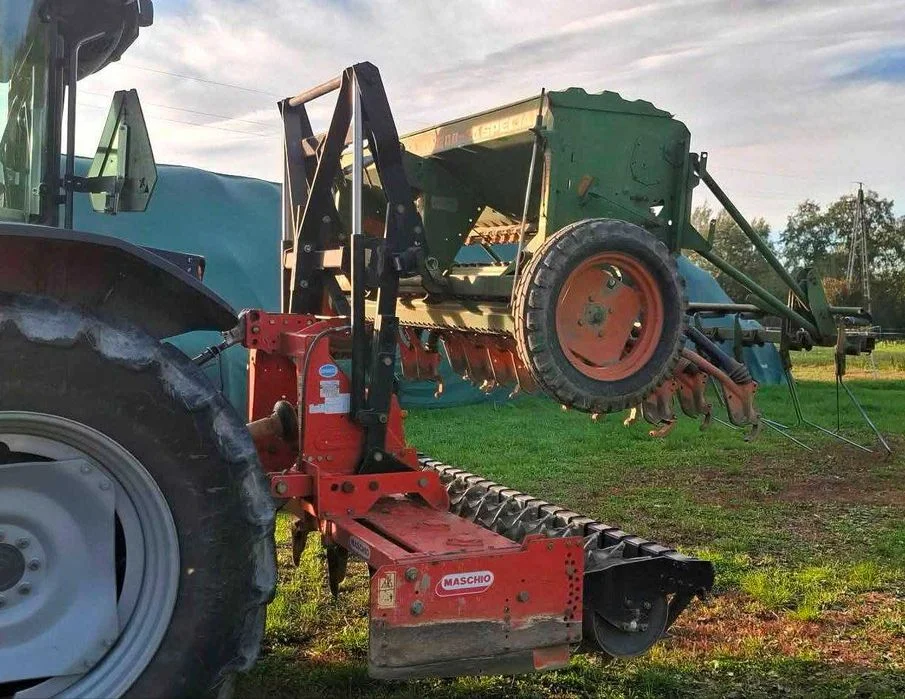 Brona wirowa aktywna 2,5m z wałem Packera i hydropakiem na 2 siłowniki BDB stan! – zdjęcie 2